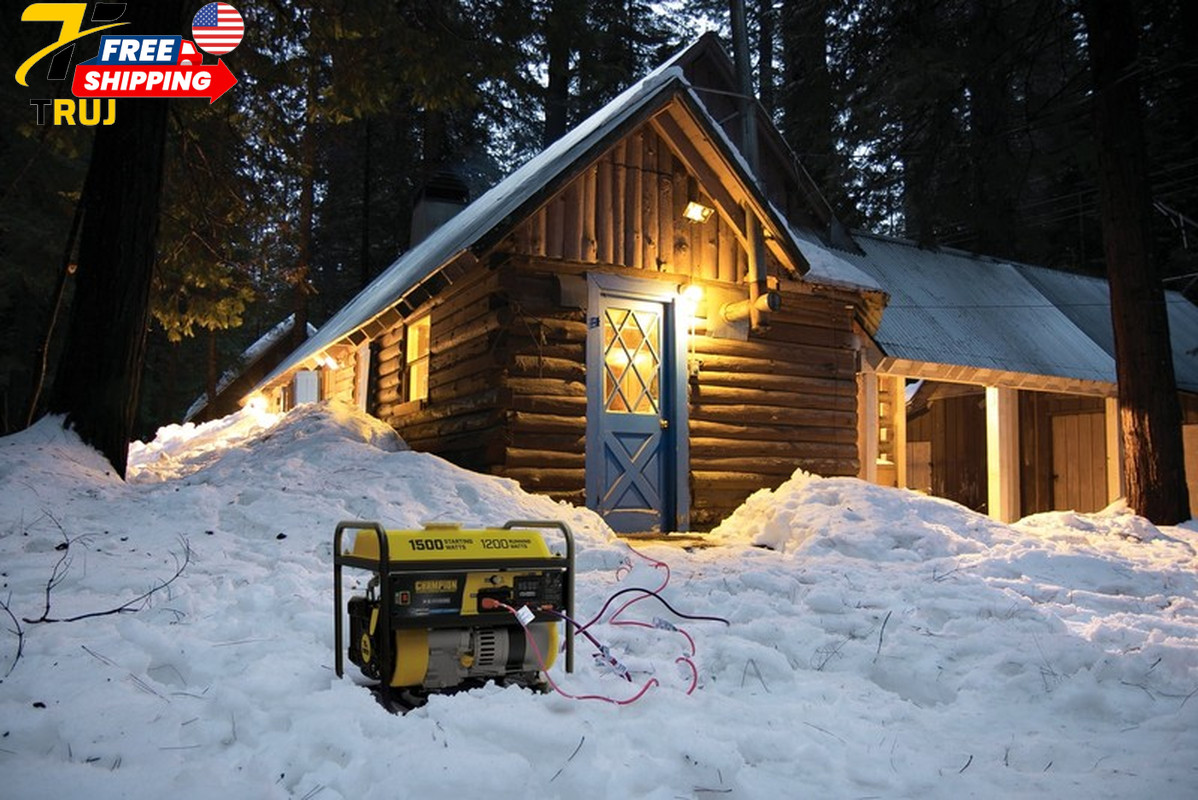 1200 Watt Portable Generator with CO Shield