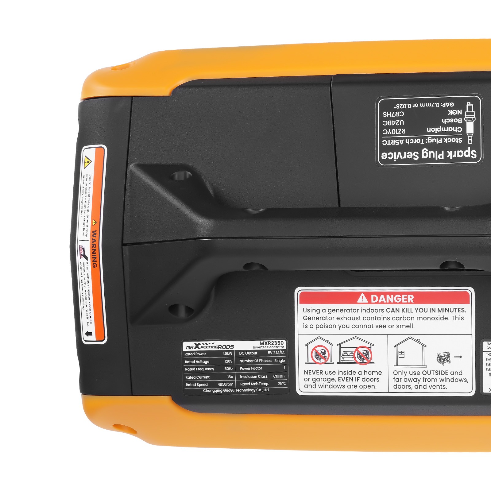 Emergency Home Backup 2350W Gasoline Inverter Generator for Outdoor Camping