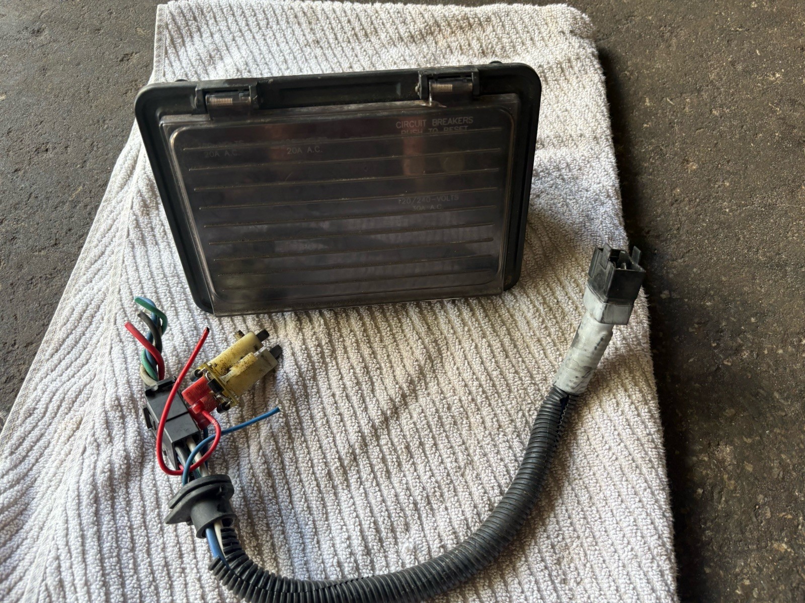Generac Wheelhouse 5550w Generator Plastic Control Panel Assembly #190355GS