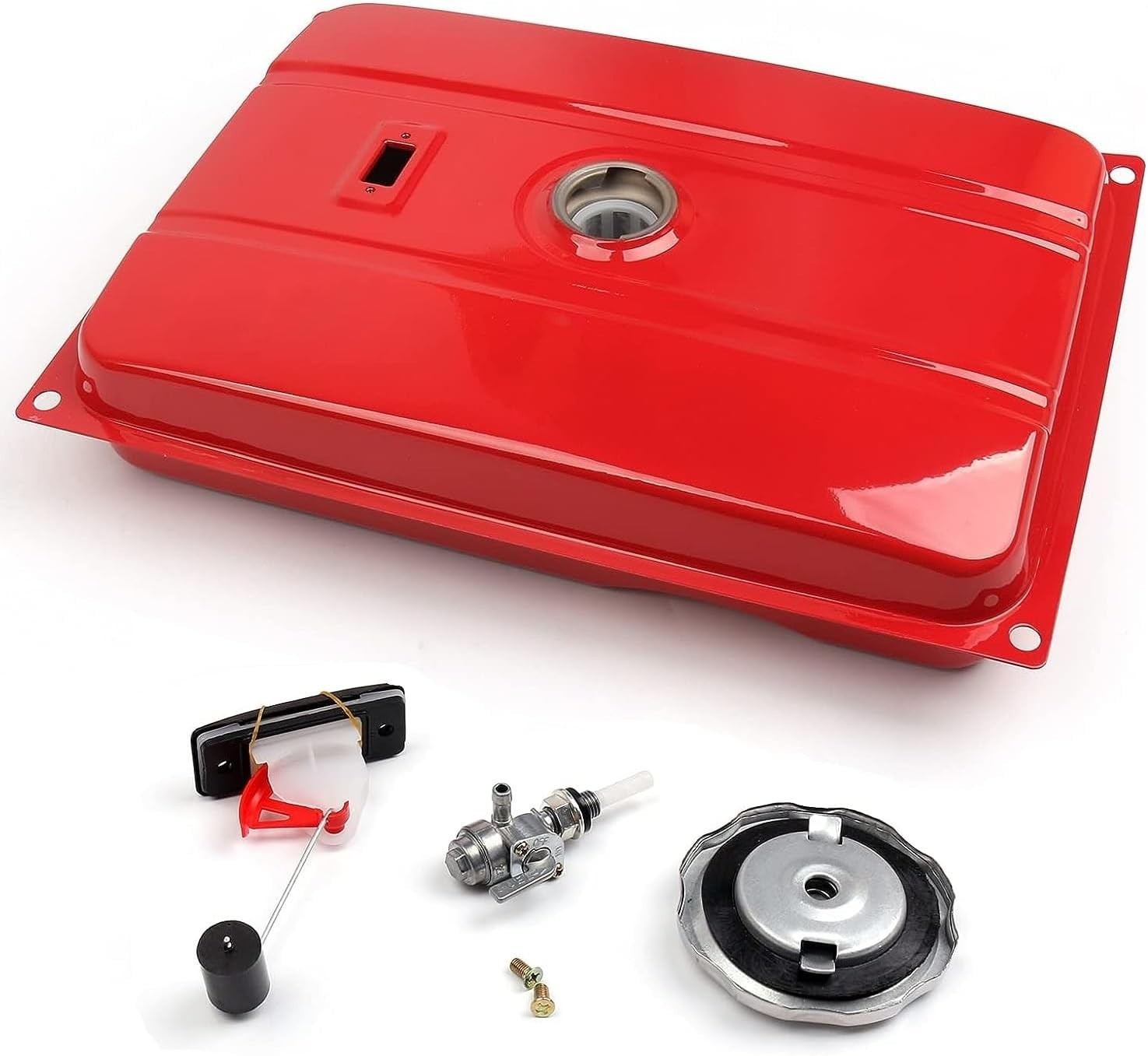 EC6500 Compatible 7 Gallon Generator Gas Fuel Tank – Includes Filter & Valve