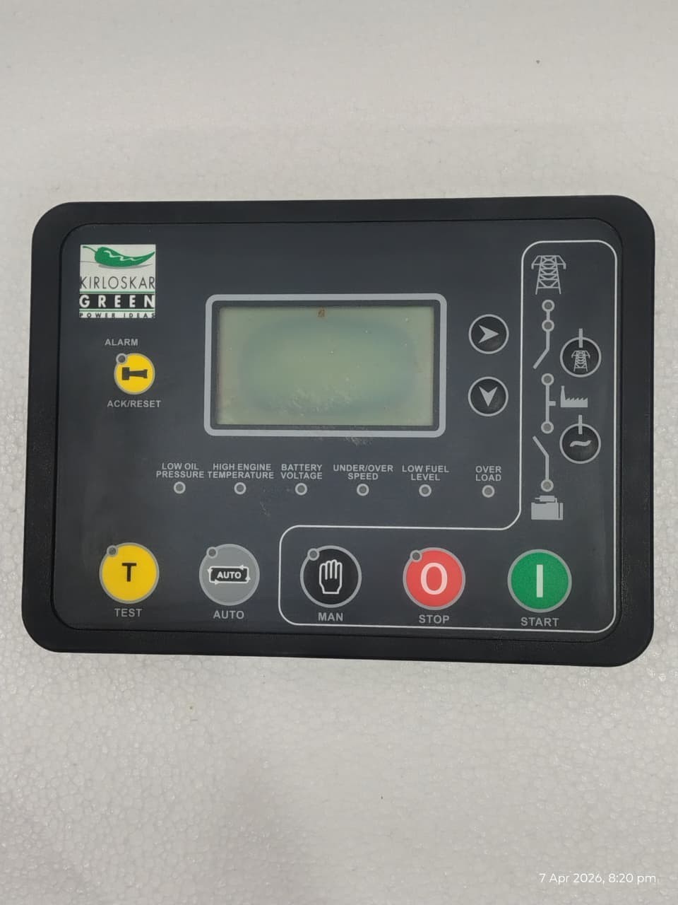 Sell Parts Lot Of 2 Piece Kirloskar Green KG934V1 W AKG 545 Generator Controller