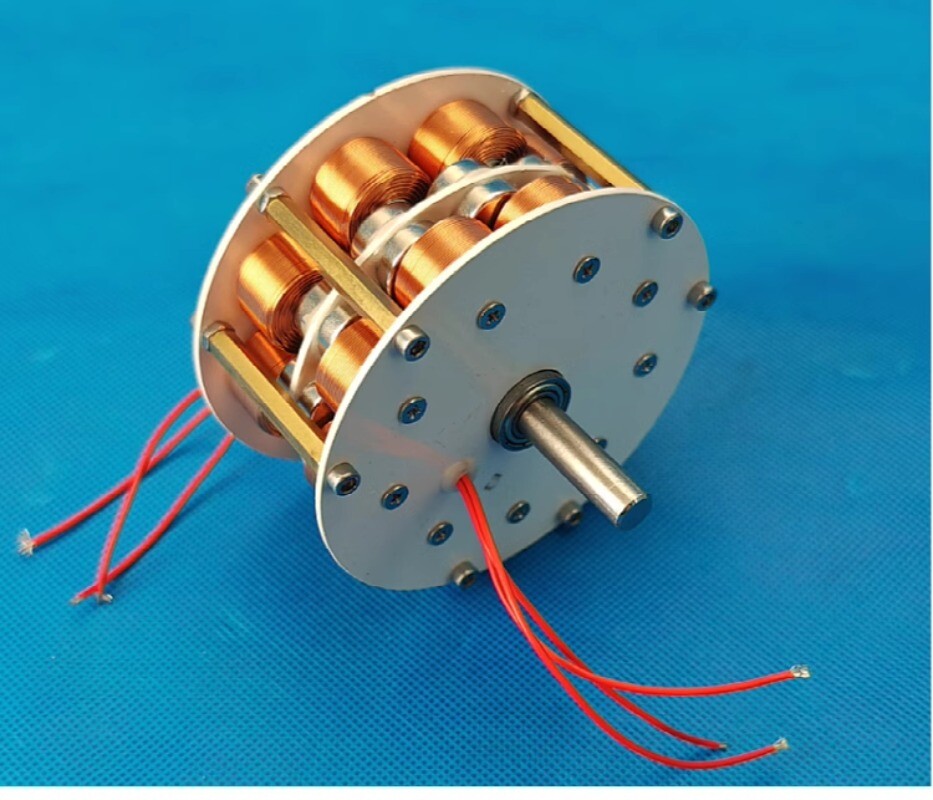 Double-Layer Disc Type Iron Core Generator Permanent Magnet Brushless Generators