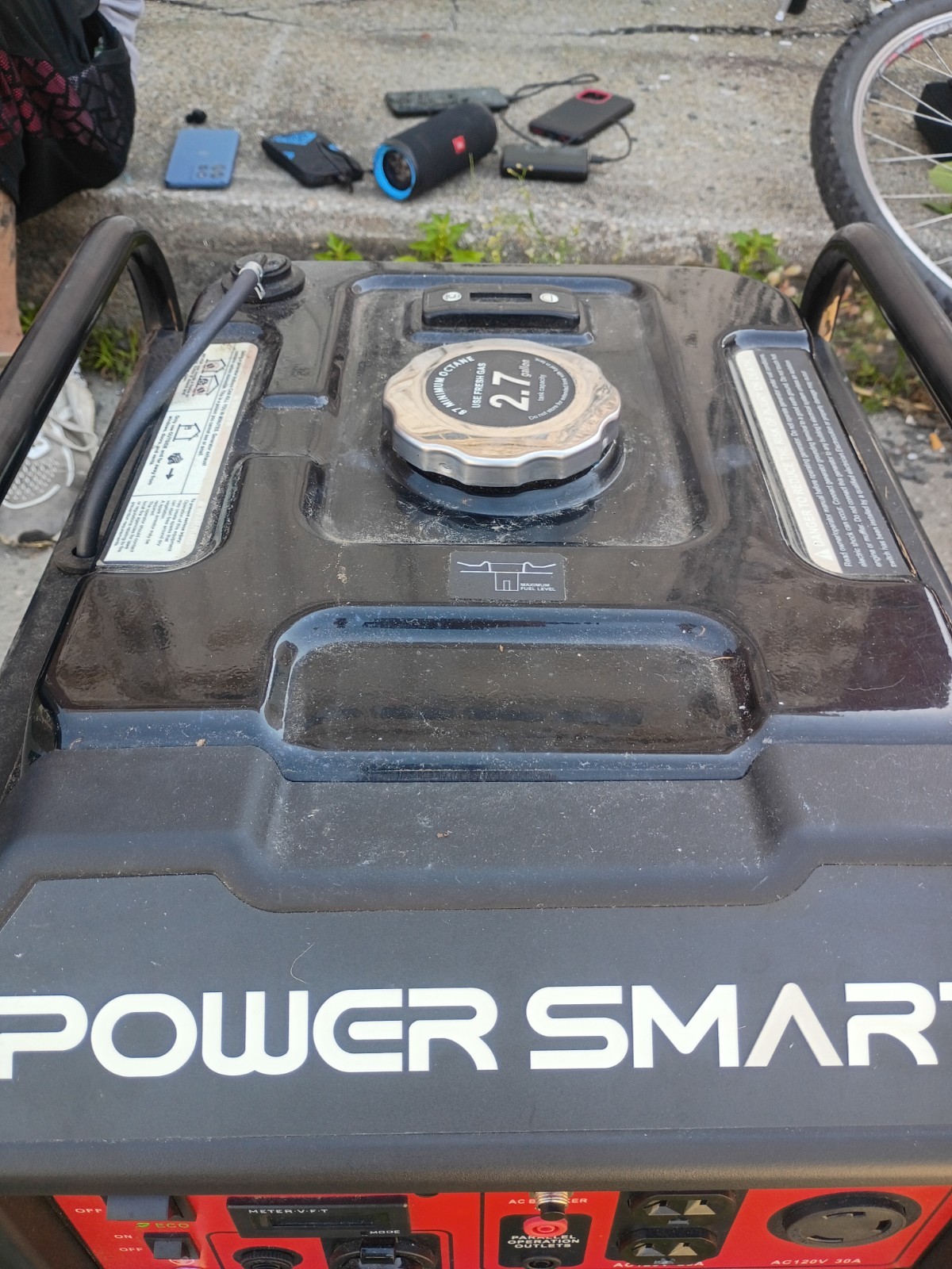 PowerSmart PSM4500A 4400W Inverter Generator 2.7 Gal Eco Mode 120V