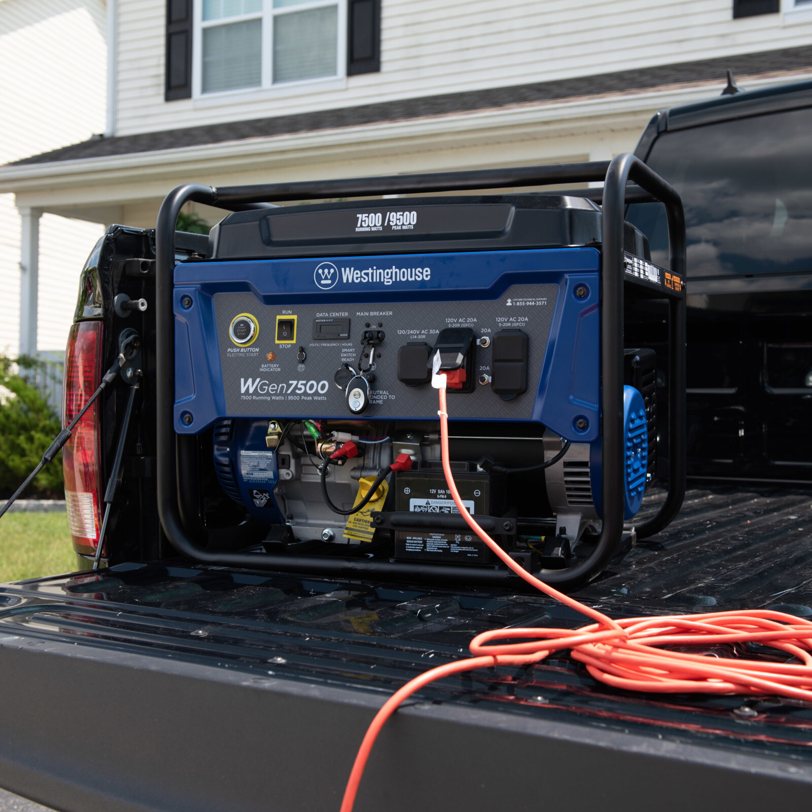 Westinghouse 9,500-W Portable RV Ready Gas Powered Generator with Remote Start