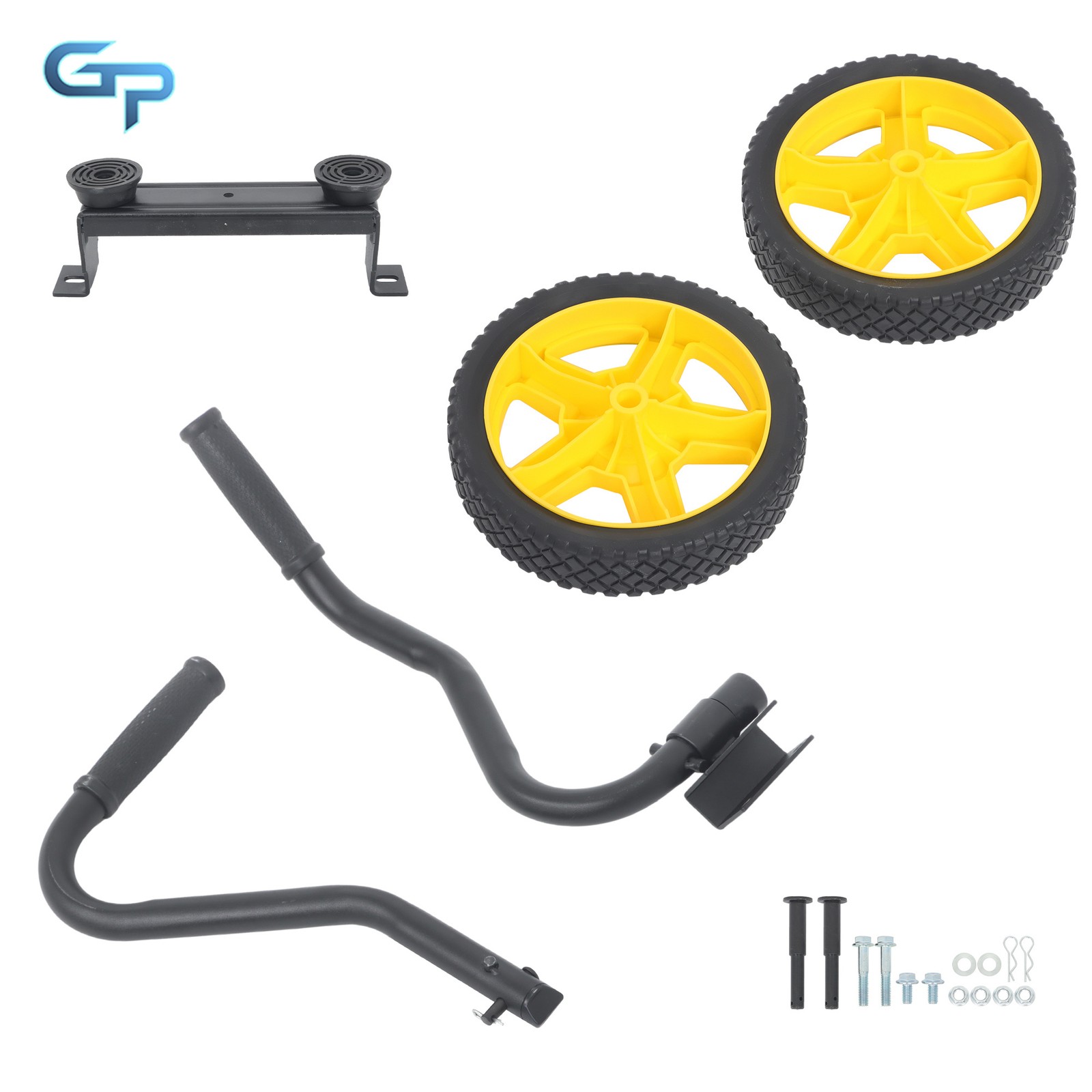 2 Pack Generator Wheel Kit For Champion 2800-4750w With Portable Folding Handle