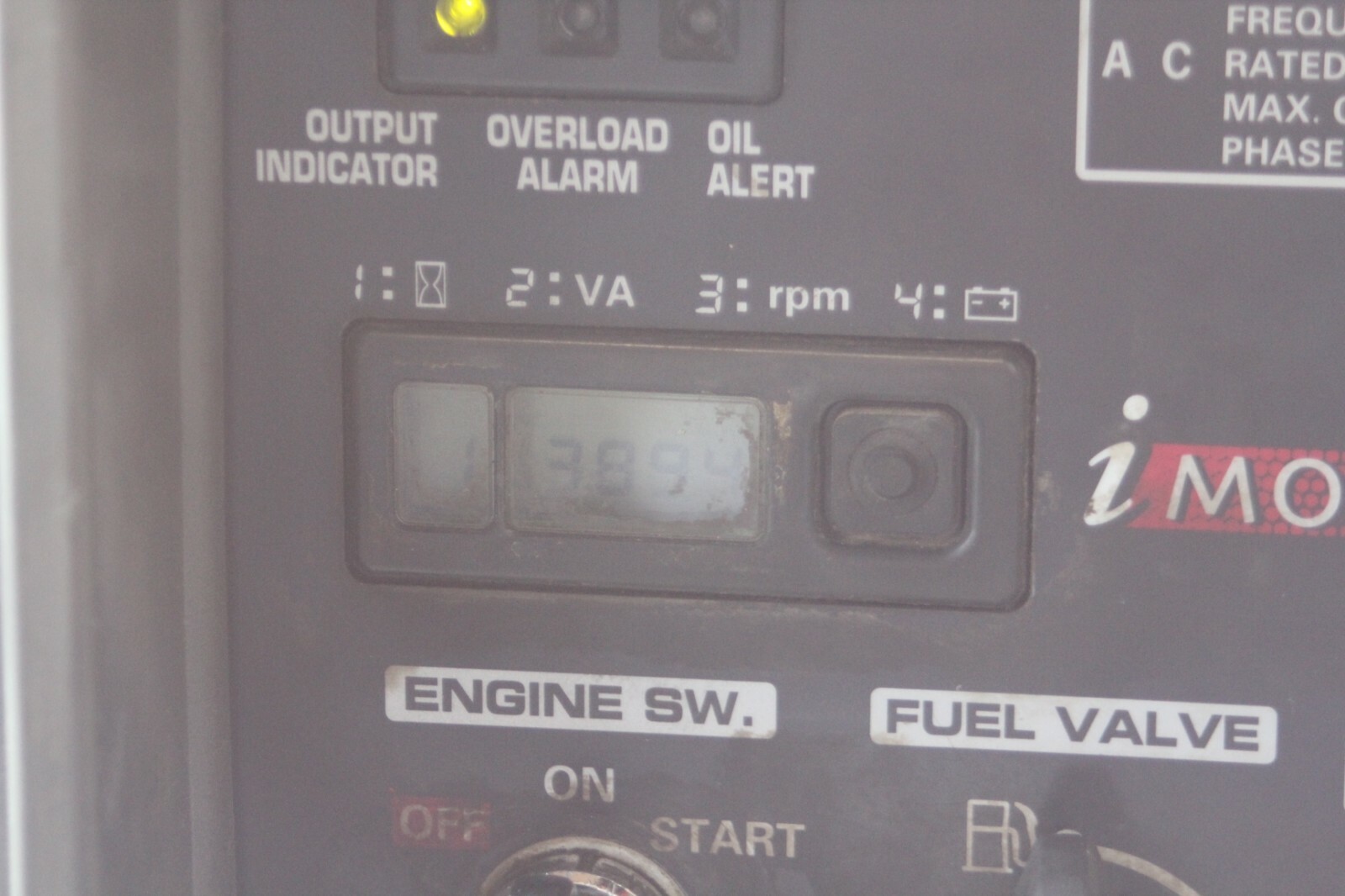 HONDA EU6500IS PORTABLE GENERATOR