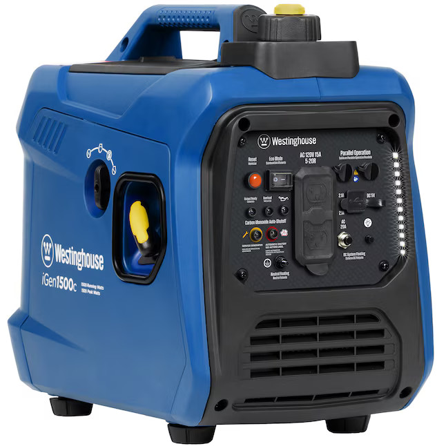 Westinghouse iGen1500c Recoil Start 1500 Starting / 1000 Running Watt Gasoline S