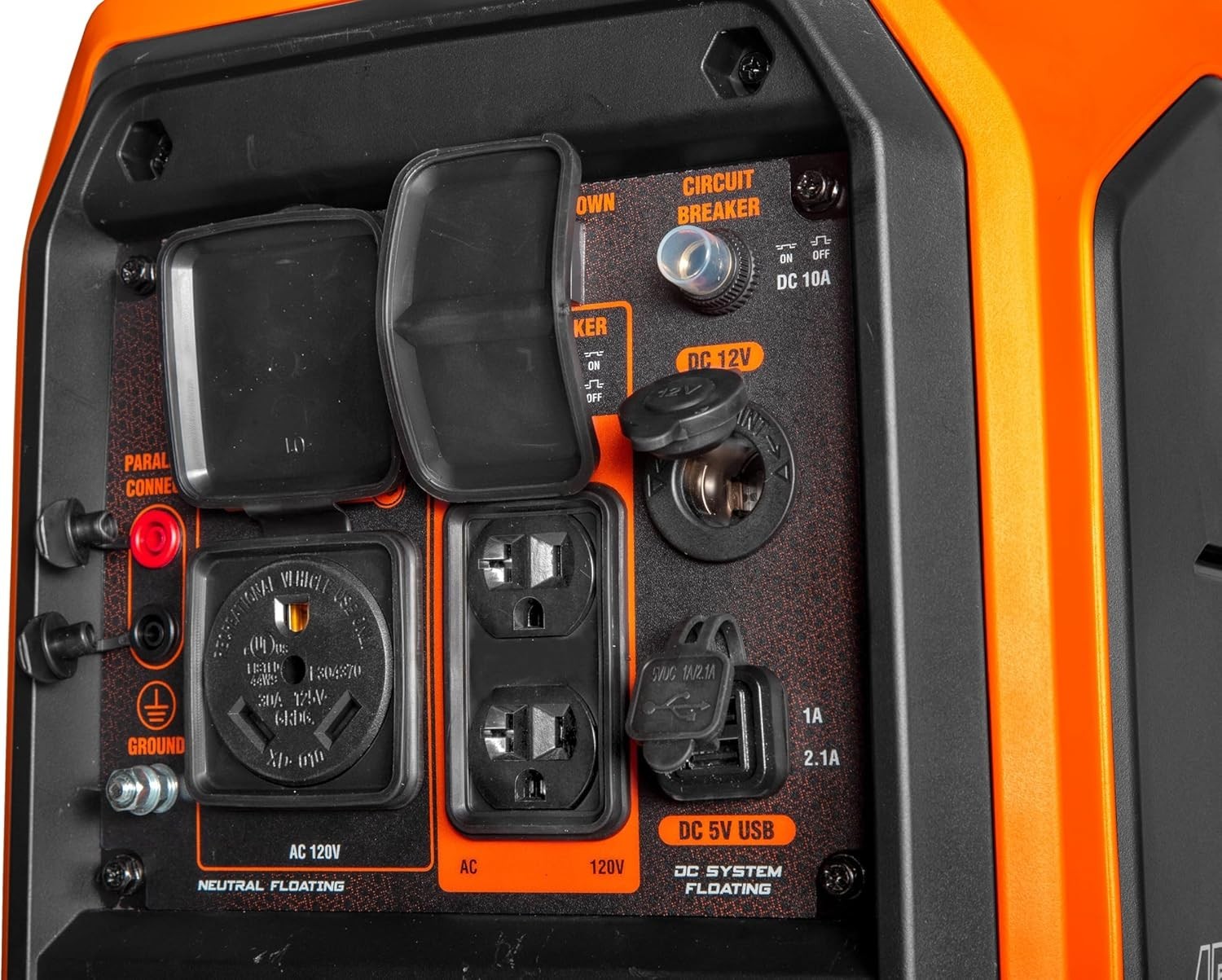 WEN 4,500-Watt Super Quiet Portable RV Ready Gas Inverter Generator, Lightweight