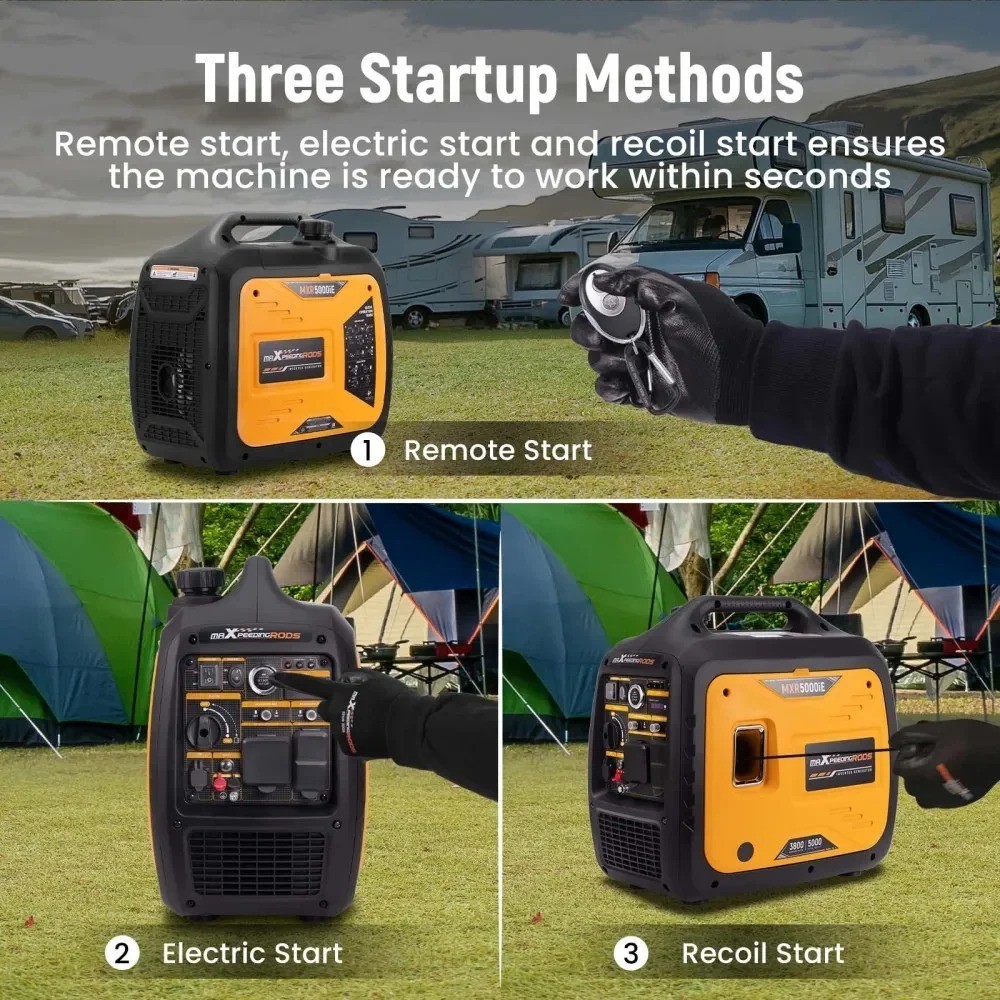 Guam. 5000W Inverter Generator. AIR Ship. Saipan (CNMI),