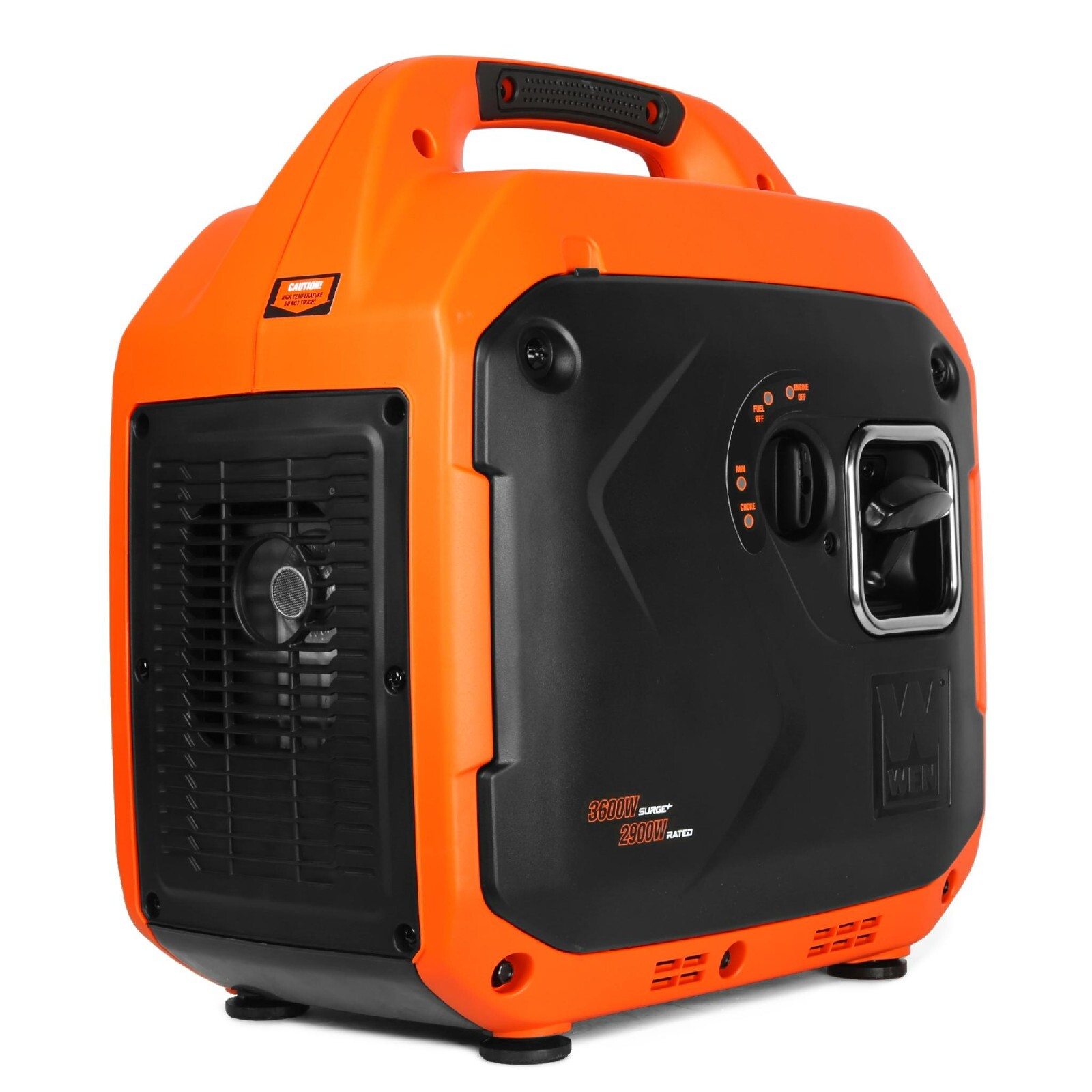 WEN 56360iX 3600W Portable Inverter Generator, RV-Ready/Fuel Shut Off, CO Sensor