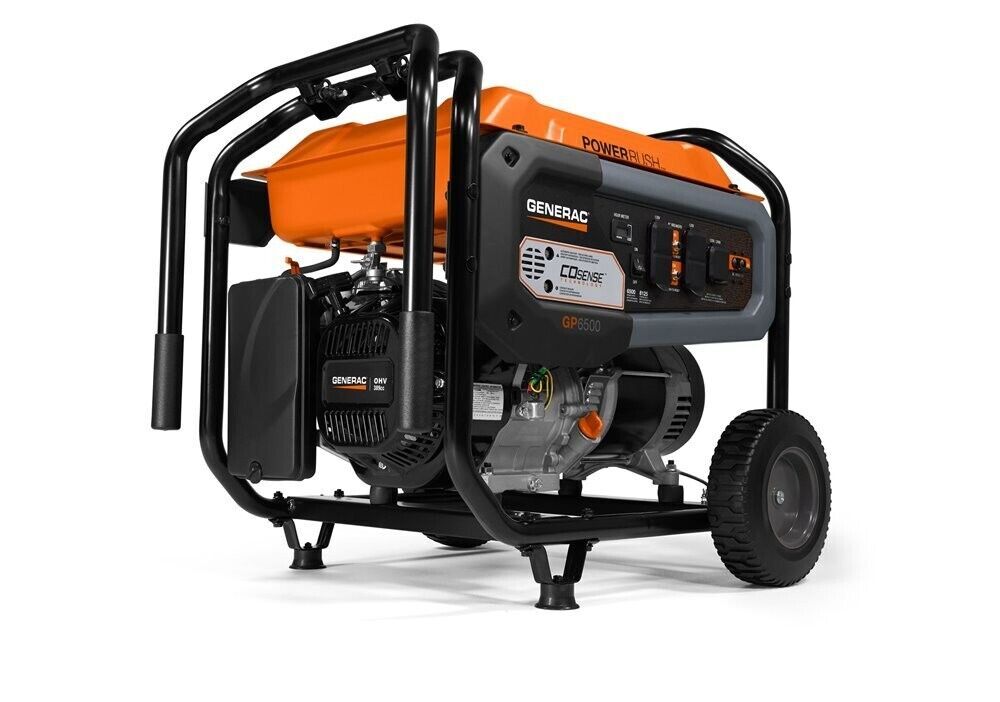 Generac GP6500 8000W Power Generator – Orange