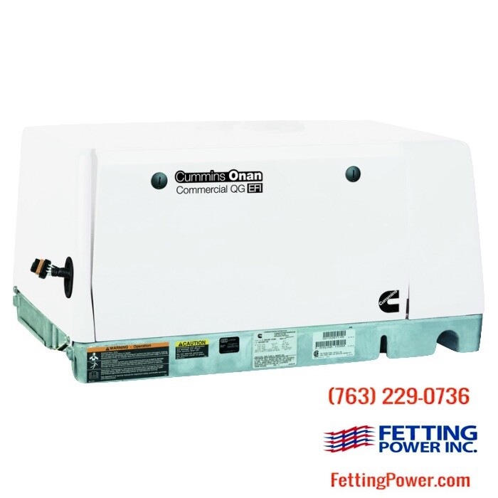 5.5kw Cummins QG 5500 Mobile Gasoline Generator 5.5HGJAE-2555L P/N: A056D731
