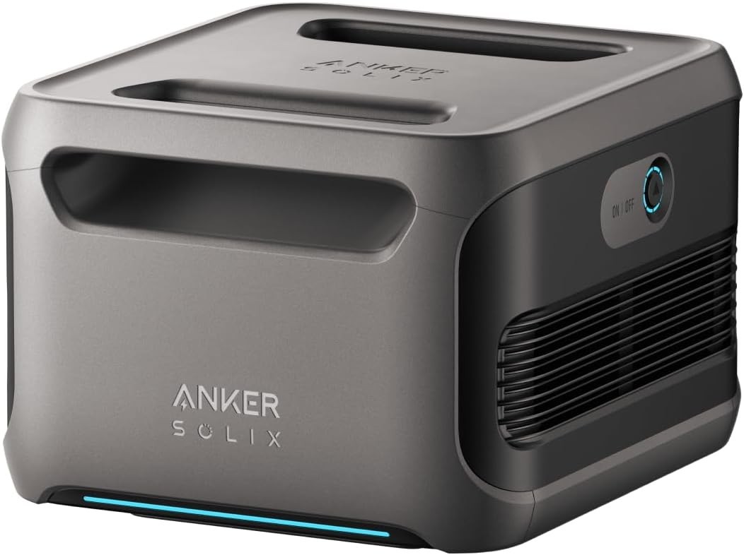 Anker SOLIX BP3800 Long-Lasting 3840Wh Power Station Expansion Battery – 2 Pack
