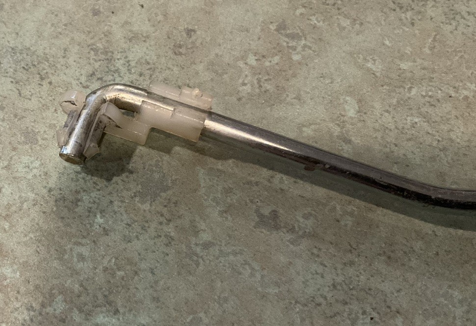 Honda EM500 Fuel Shut Off Valve With Control Arm & Both Plastic Clips No Filter