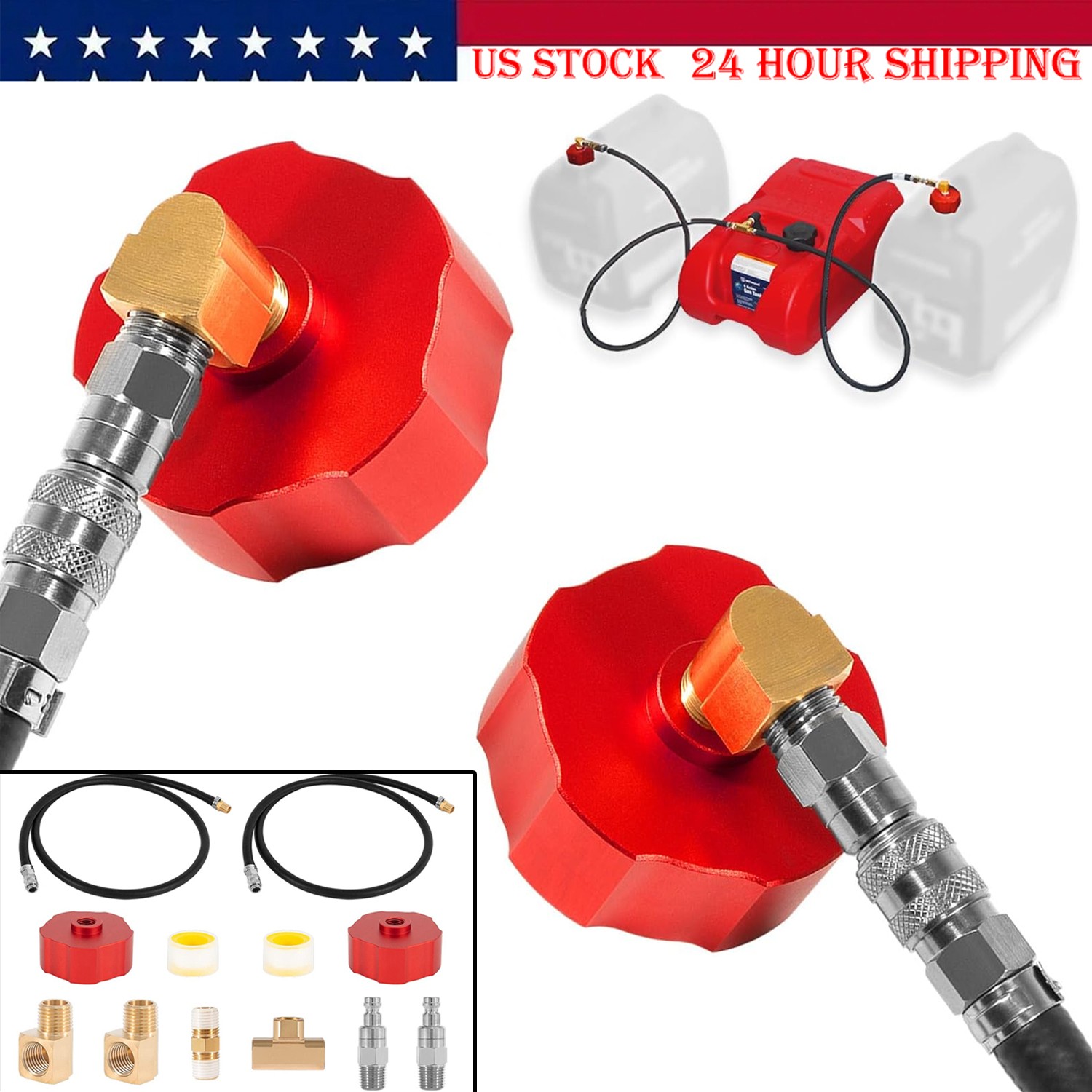 HND1.2CD Dual System Extended Run Generator Fuel Kit For Honda EU1000i EU2200i