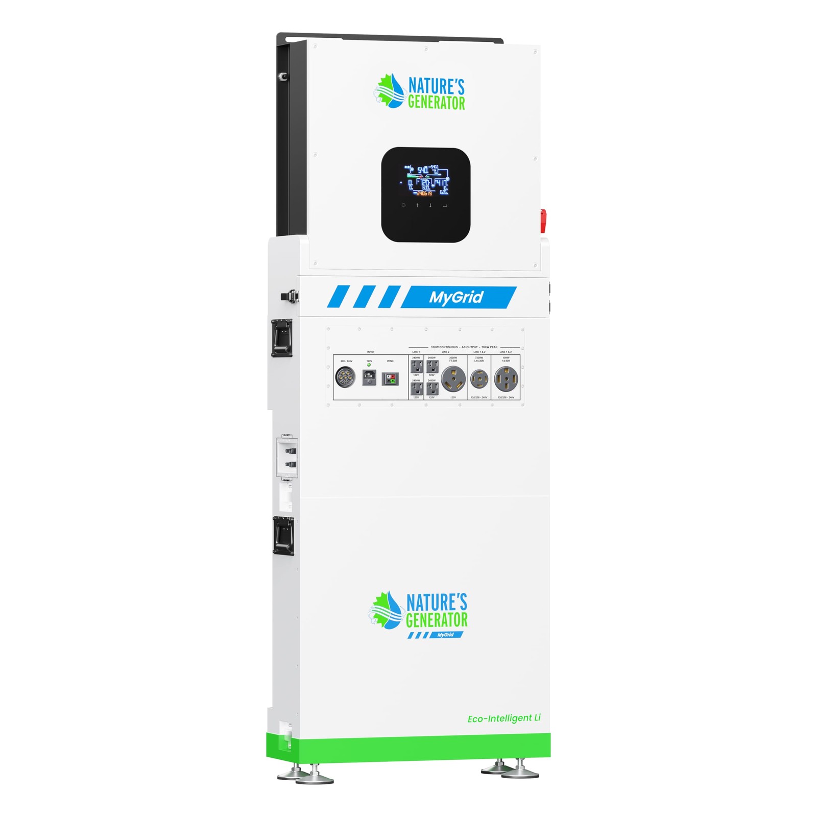 Nature’s Generator Mygrid 10K Generator with 50A Automatic Transfer Switch