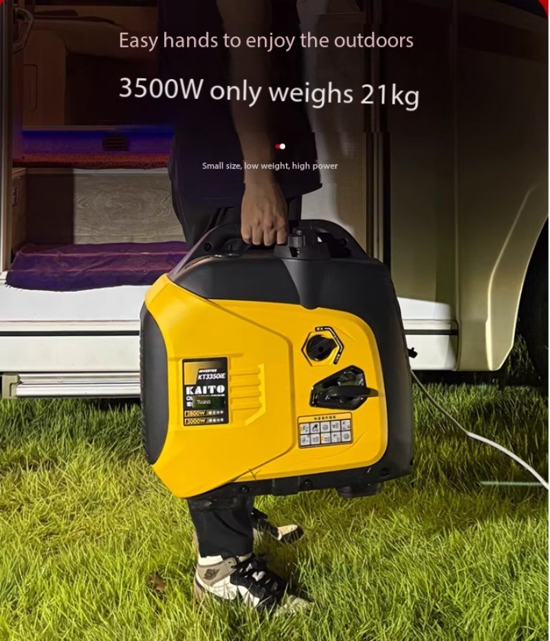 220V Small Quiet Inverter Gas Generator for Home Use and Outdoor Camping