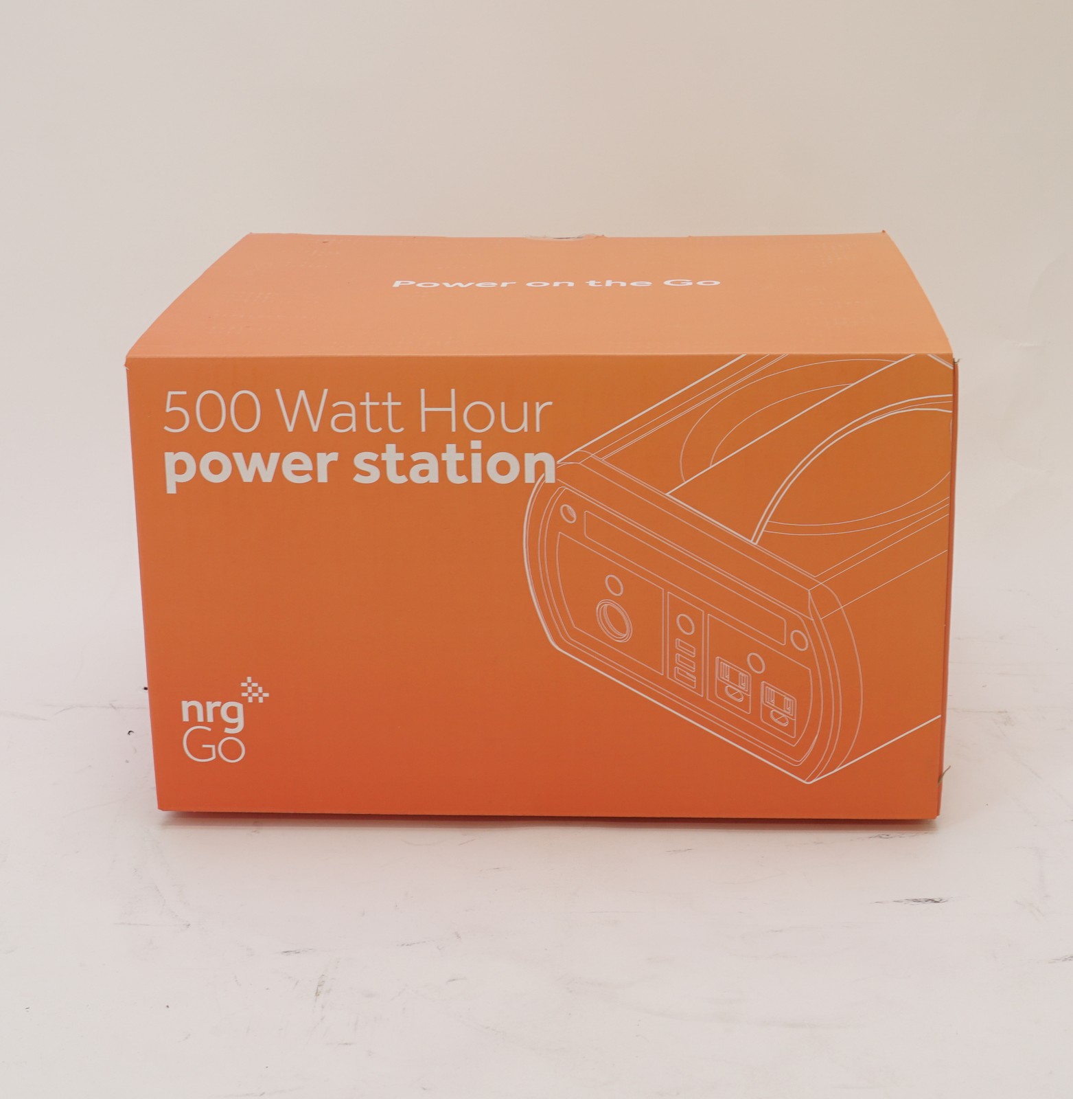 nrgGo 400 Portable Power Generator Battery | Solar Generator | 1200W Pure Sine W