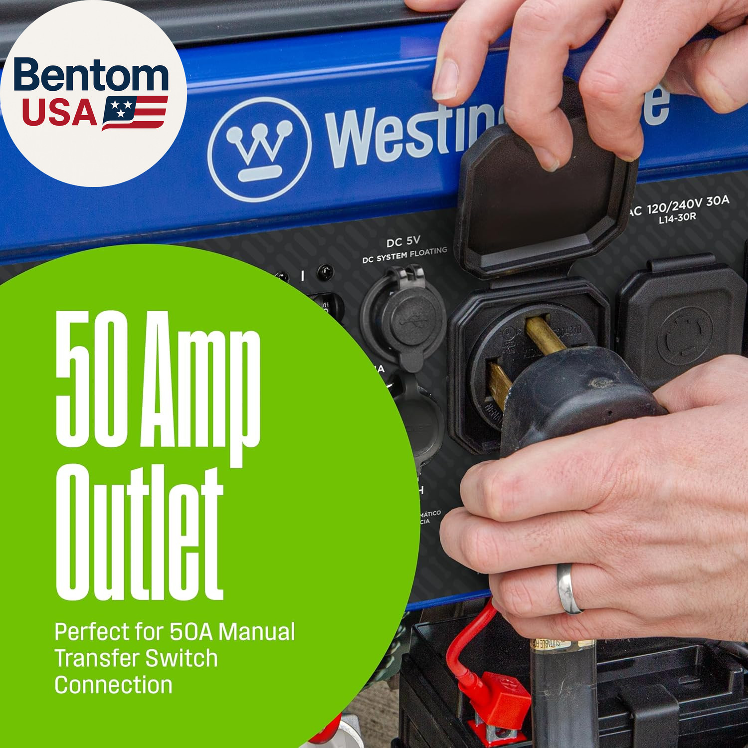 14500 Peak Watt Tri-Fuel Home Backup Portable Generator, Remote Electric Start,