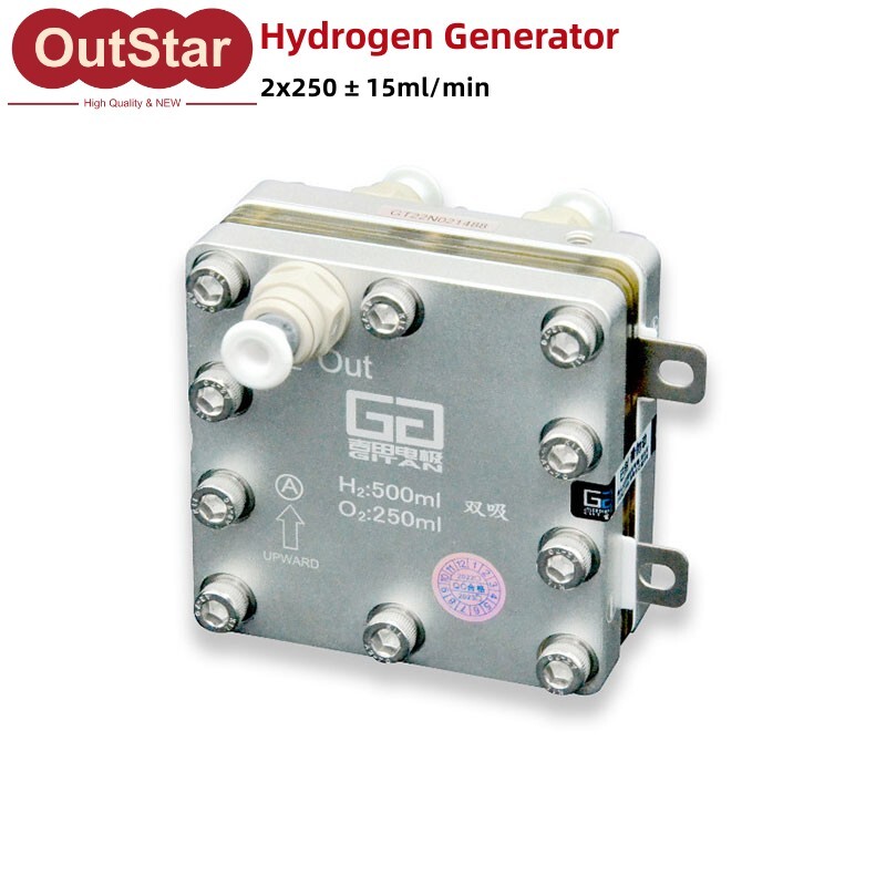GT-A500A-2250 500ML Electrolytic Cell Module PEM Hydrogen Generator for Water