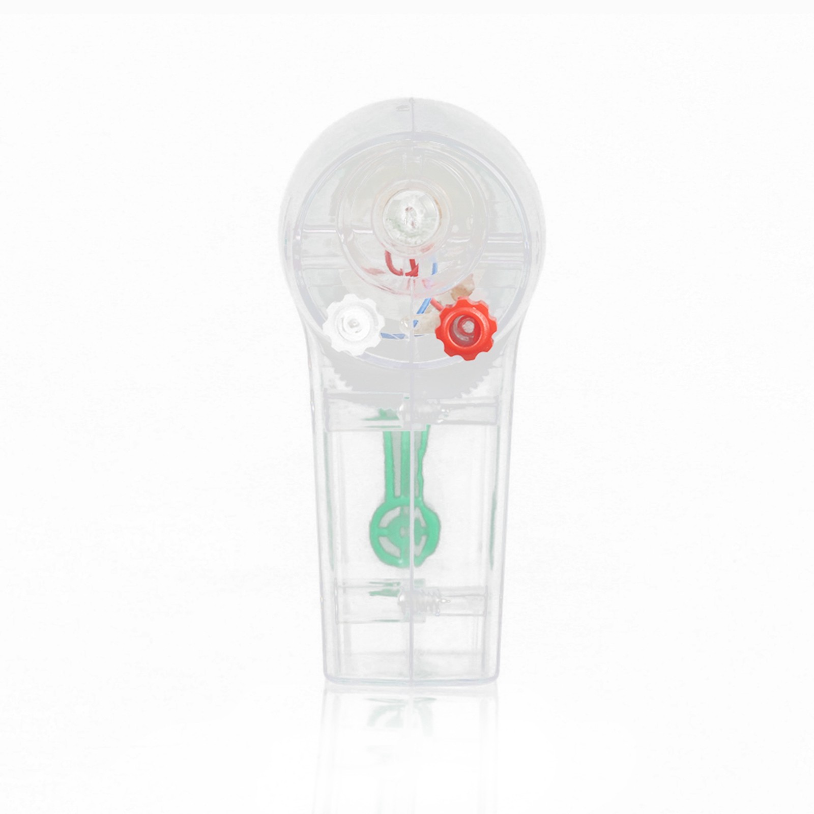 WHITE Hand Crank Driven Electricity Generator Mechanical Emergency Power