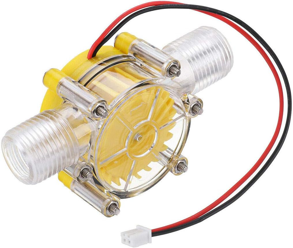 Hydroelectric Micro Hydro Generator 1/2 Inch Portable Water Flow Generator Charg