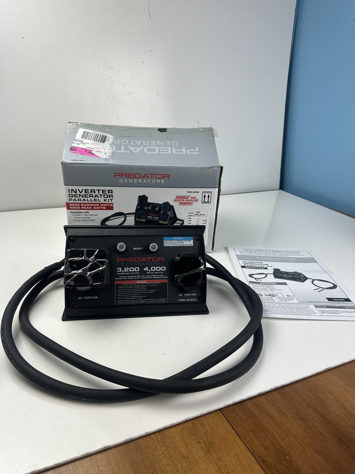 RV Ready 30A Parallel Kit For Predator 2000 Or 1600 Inverter Generator