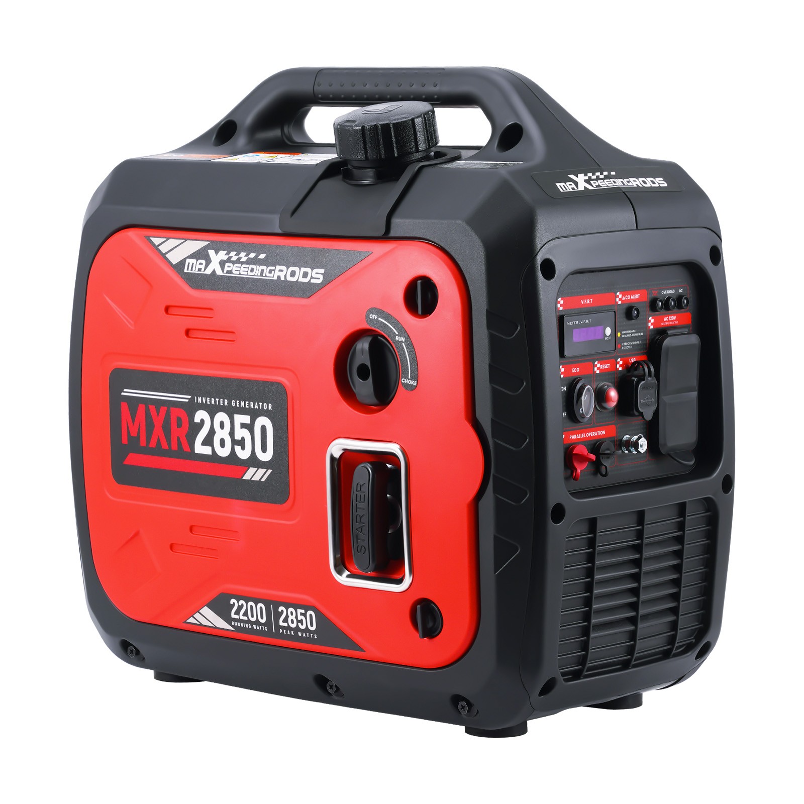 2850W Portable Inverter Generator Gasoline 18KG For RV Travel Camping