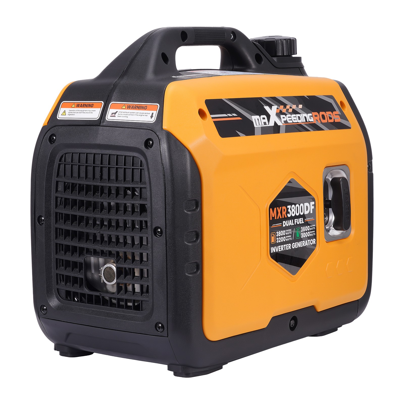 3.8KW Lightweight Dual Fuel Inverter Generator 24kg For RV Storage for Road Trip