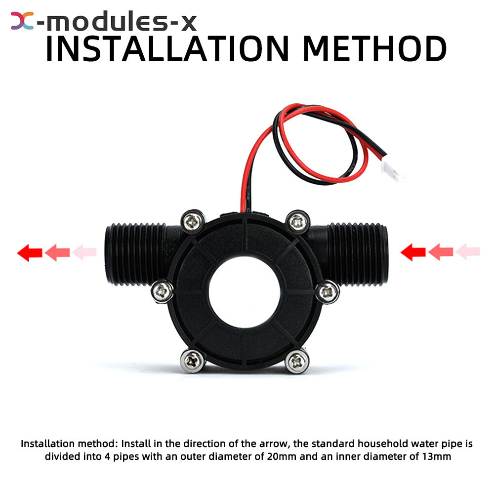 Water Flow Pump Micro Hydro Generator Turbine Flow Hydraulic Power Energy New