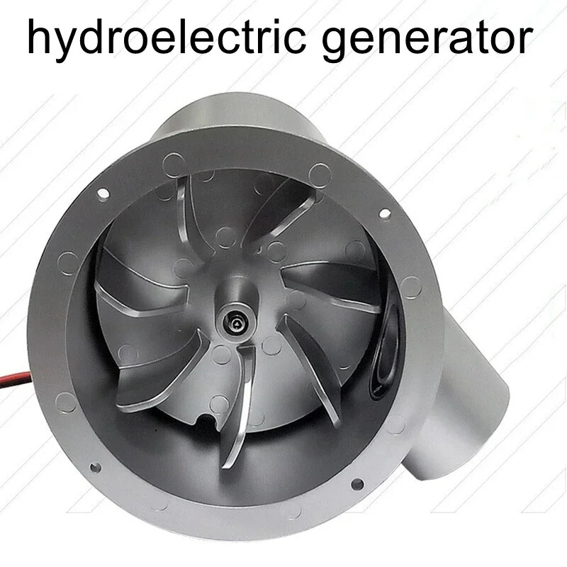High Efficiency Brushless DC Micro Hydroelectric Generator Water Turbine 12V 24v