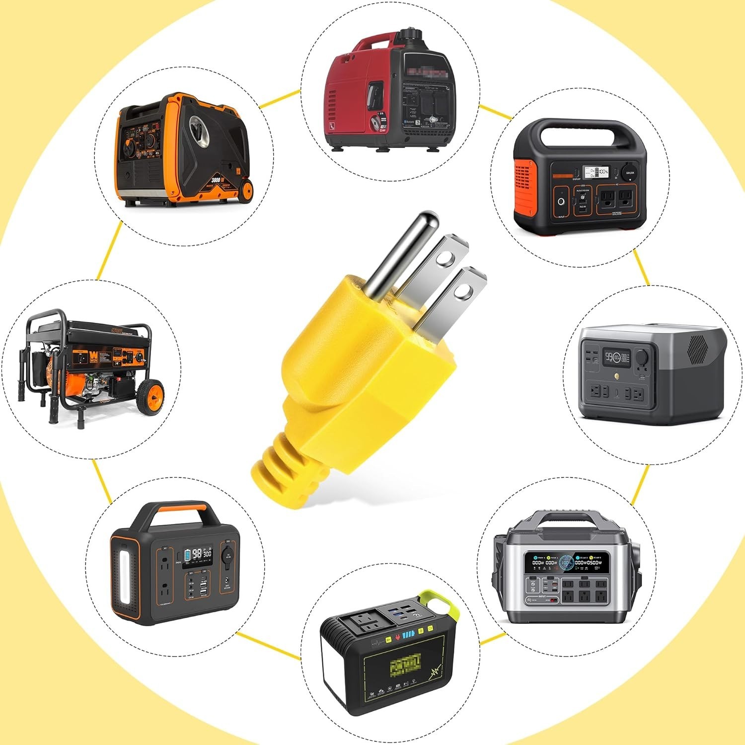 Neutral Ground Bonding Plug for Portable Generators – Essential Surge Protection
