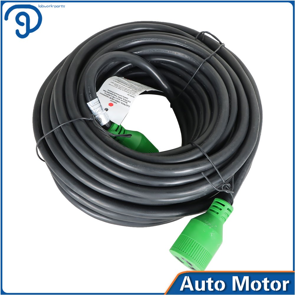 3 Prong 30 A Adapter Plug Generator Extension Cord 10-100 Ft NEMA L5-30P/L5-30R