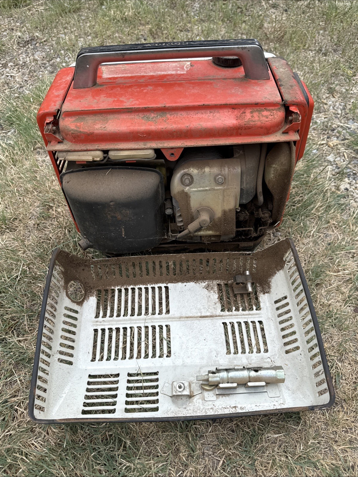 Parts Repair As Is Vintage Honda Em400 portable generator AC/DC Good Compression