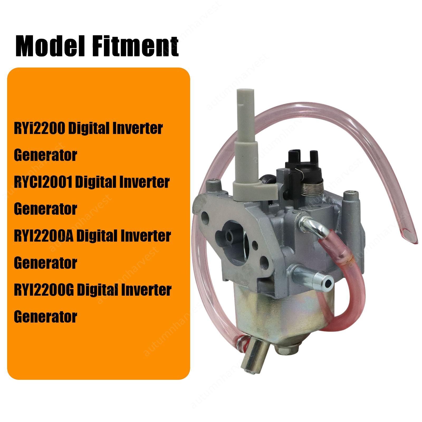 New Fits For Ryobi RYI2200 1800 2200 Watts Inverter Generator Carburetor Carb
