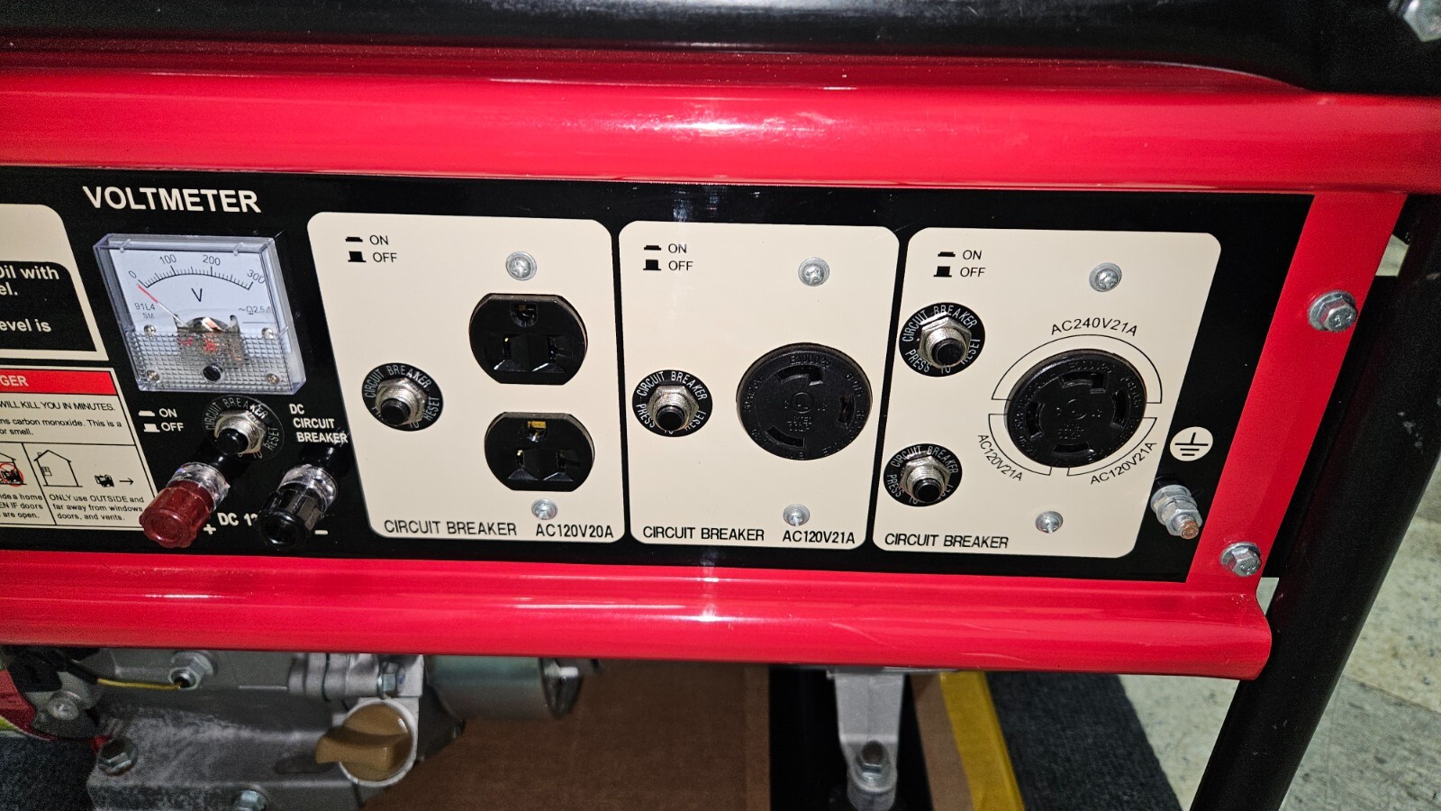 All Power Generator 6000 Watt. MINT. Tested. Fully Functional. Very Low Hours.