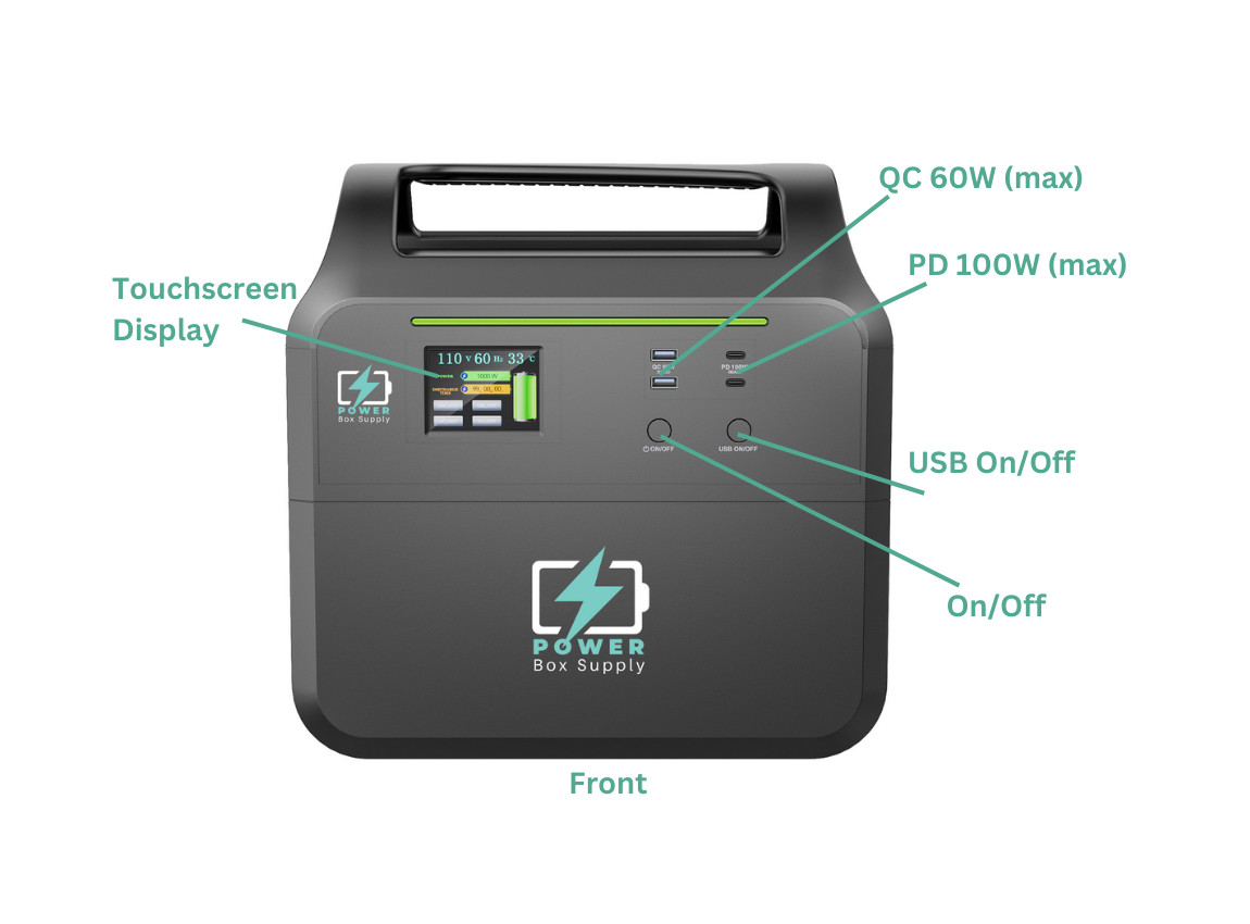 Weekender 800 portable electric power generator