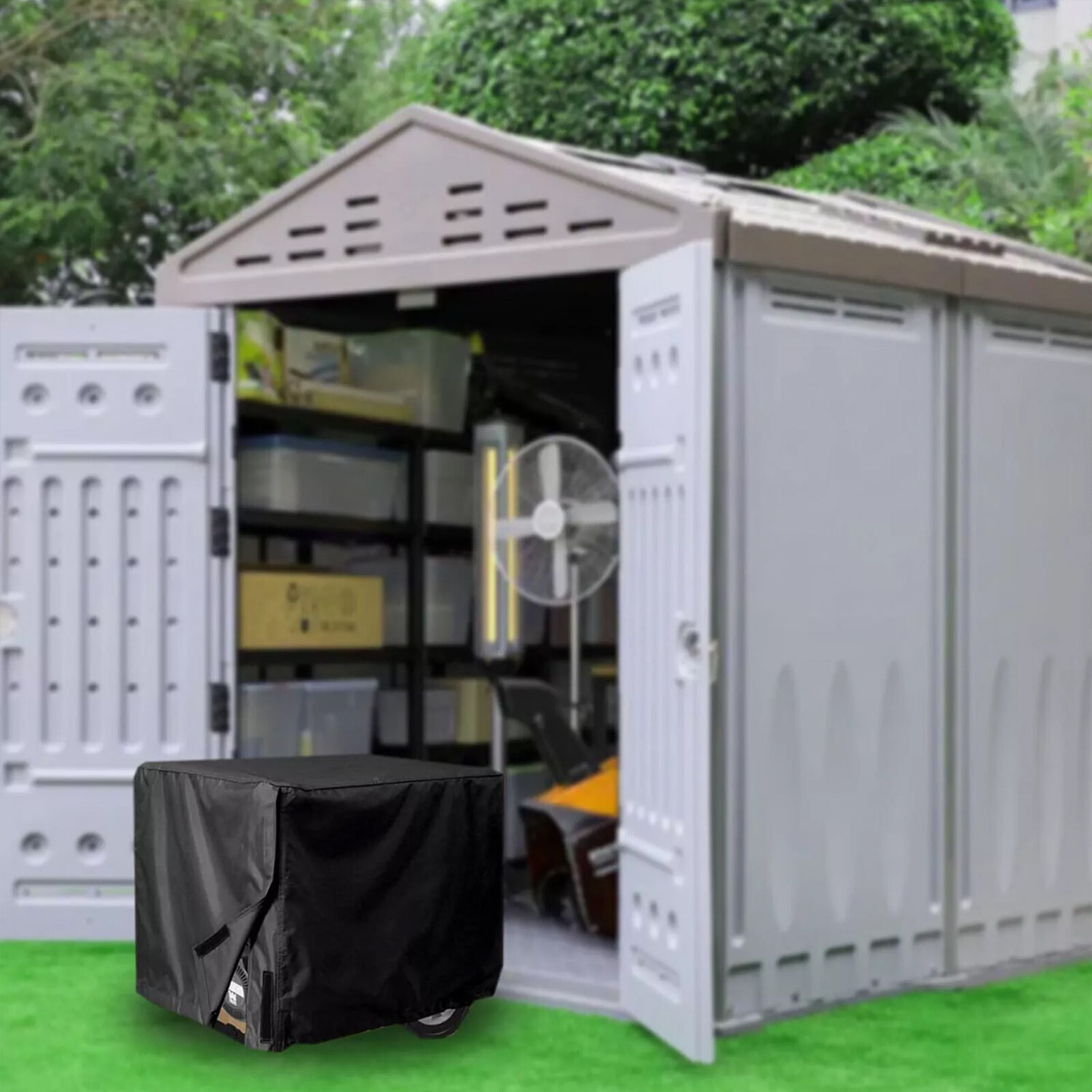 Heavy Duty Waterproof Universal Generator Cover for 5000-10000wat