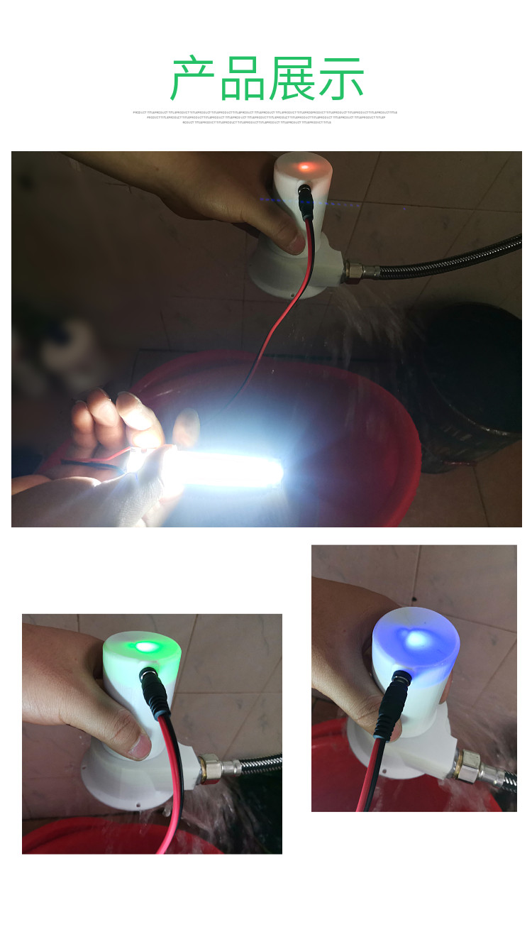 Turbine Water Generator Small Portable Impact Permanent Magnet Brushless