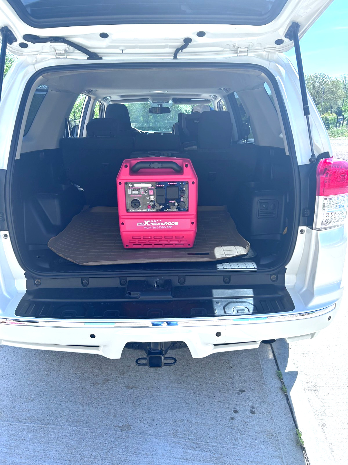 6000 Watt Inverter Generator MXR Quiet RV Backup Power 50A Bluetooth Start