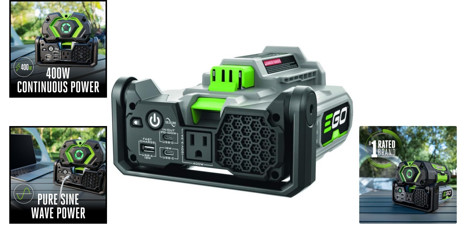 Pure Sine Wave 400W Portable Inverter Generator for Sensitive Electronics