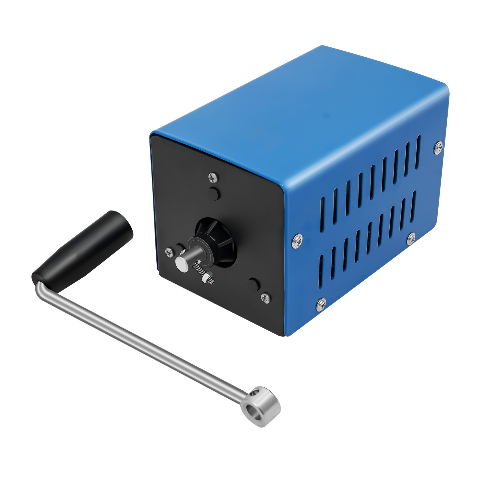Portable Metal Generator, F20 Hand Crank Generator, Manual Crank Generator Blue