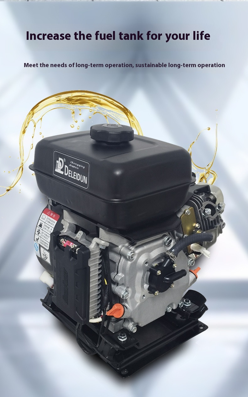 DC 48V 60V 72V Electric Vehicle Range Extender Low Noise Gasoline Generator