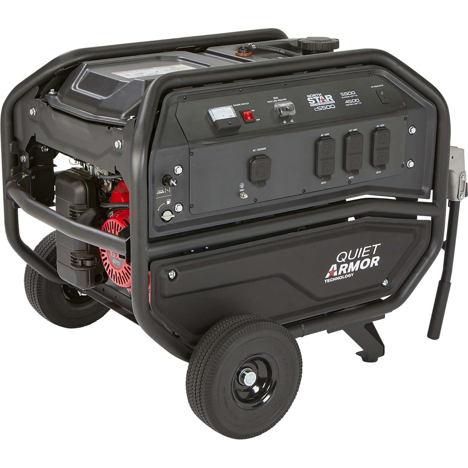 NorthStar Generator – 5,500 Surge Watt – Recoil Start – Honda GX270 – #1654400