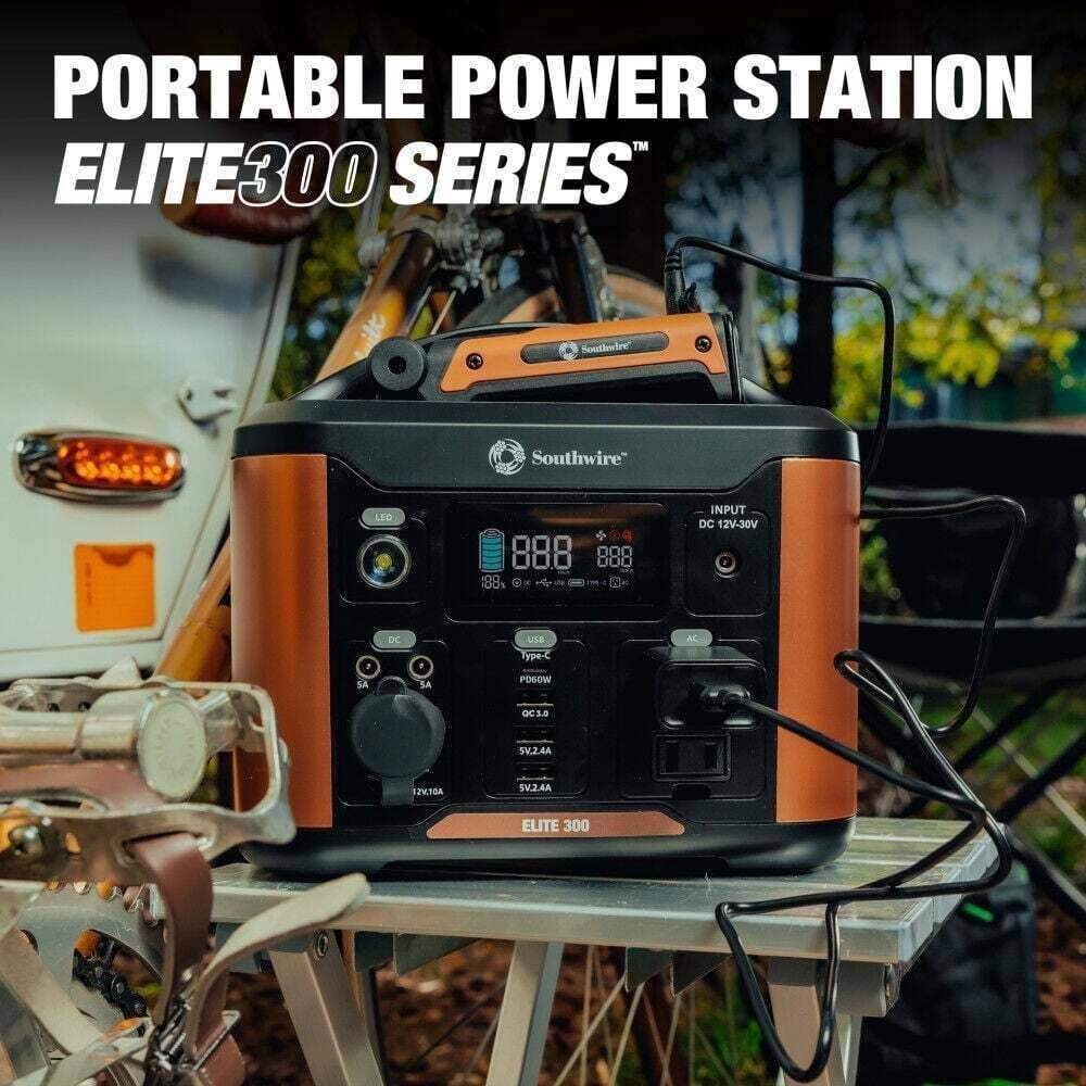 Lot of 2 NEW in BOX -Southwire Elite 300 Series Portable Power Station 53251!