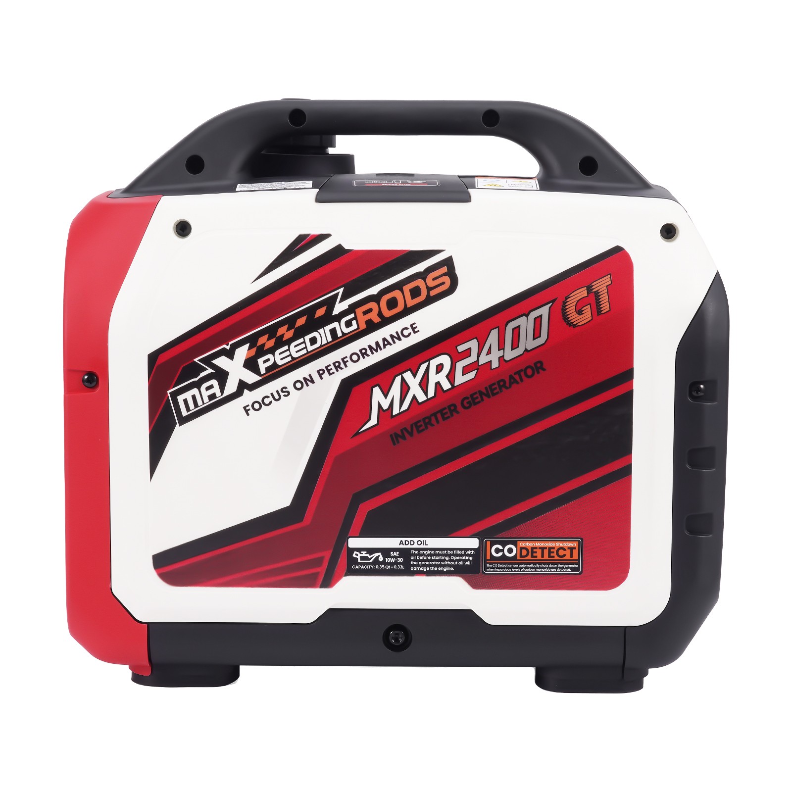 Portable Power Generator 2400W Lightweight Compact 15kg Quiet for Outdoor