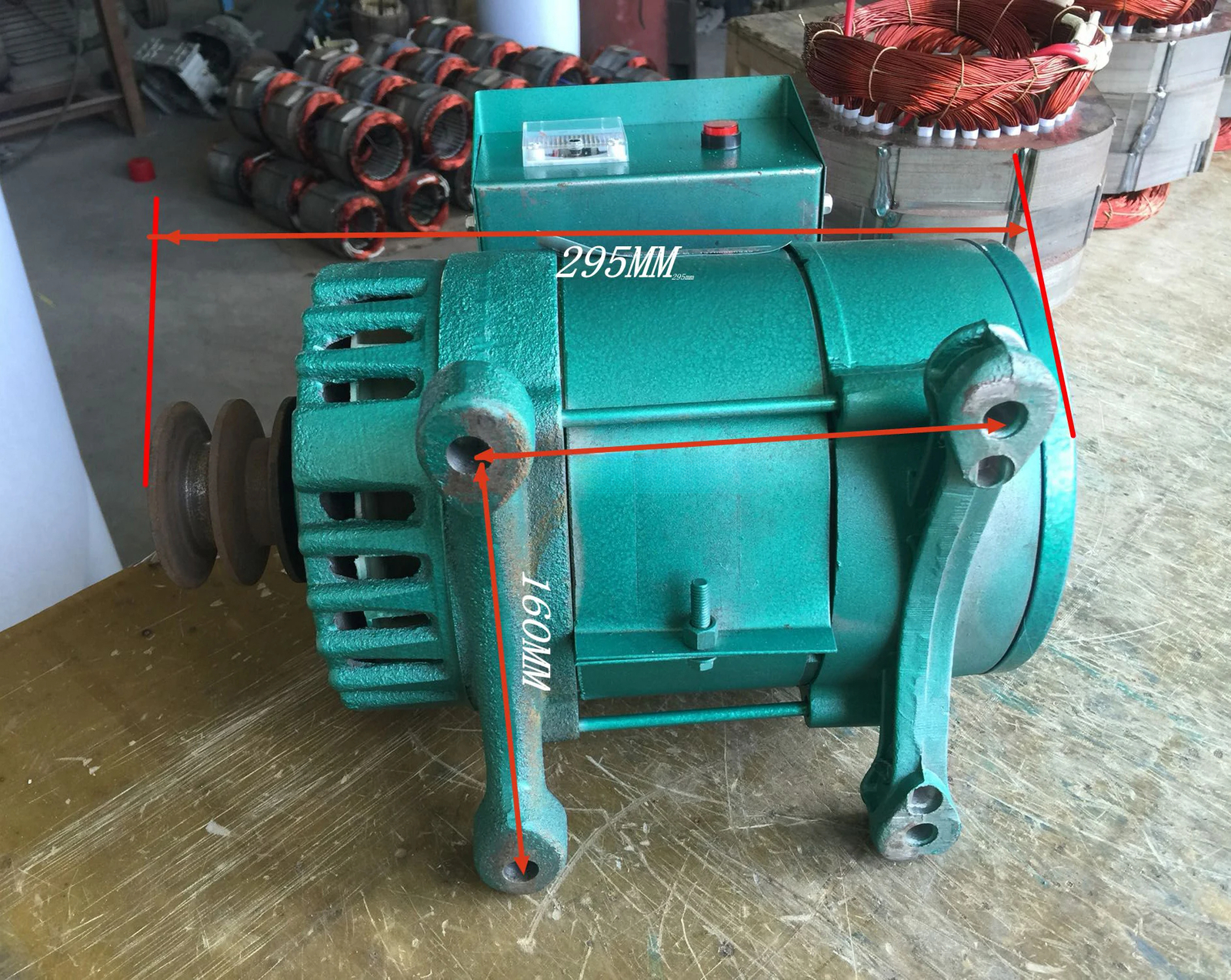 220V Small Generator 3000W Single Phase Brushless Excited Synchronous Alternator