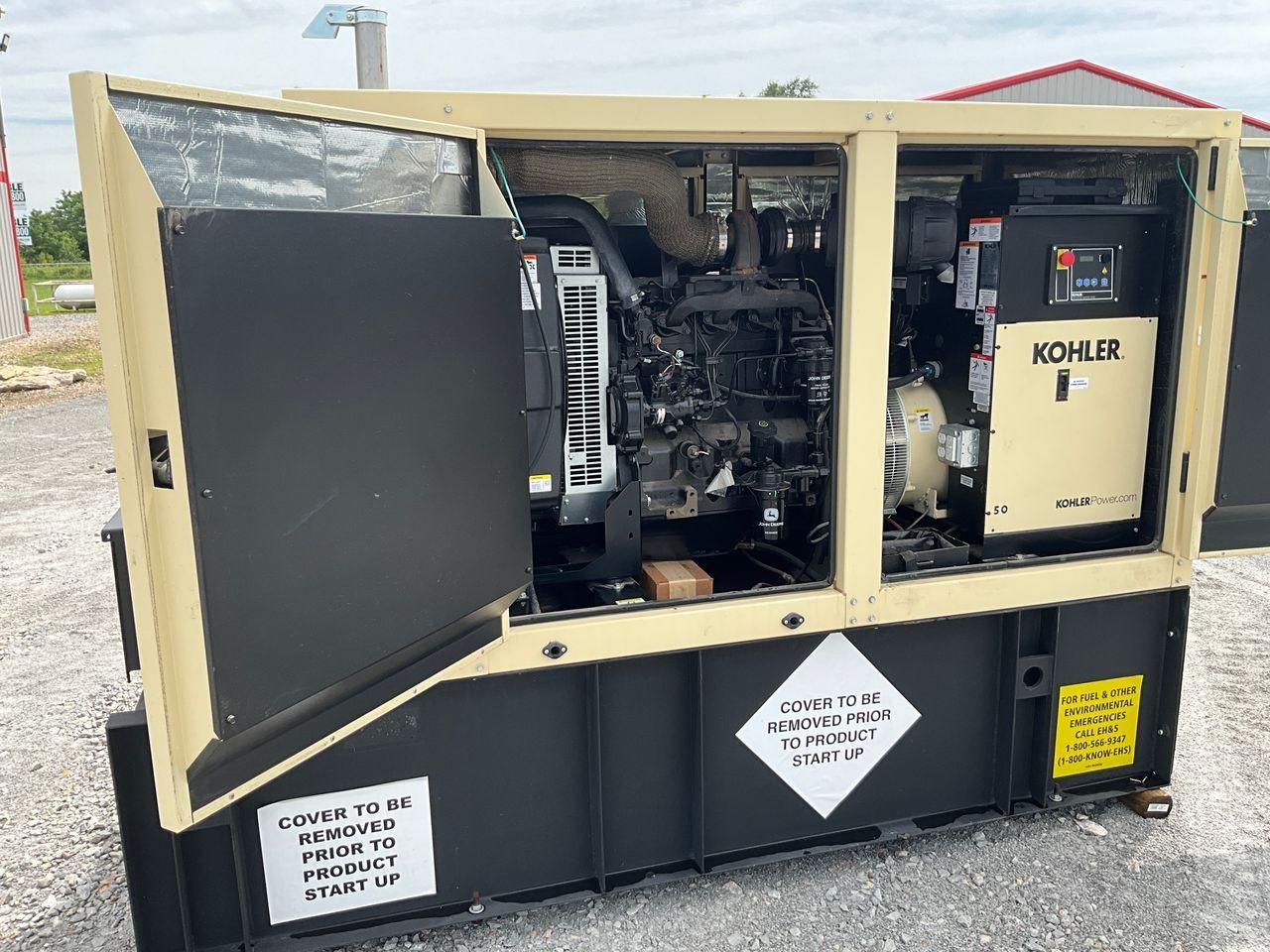 2019 New Surplus 50kW Kohler Diesel Gensets