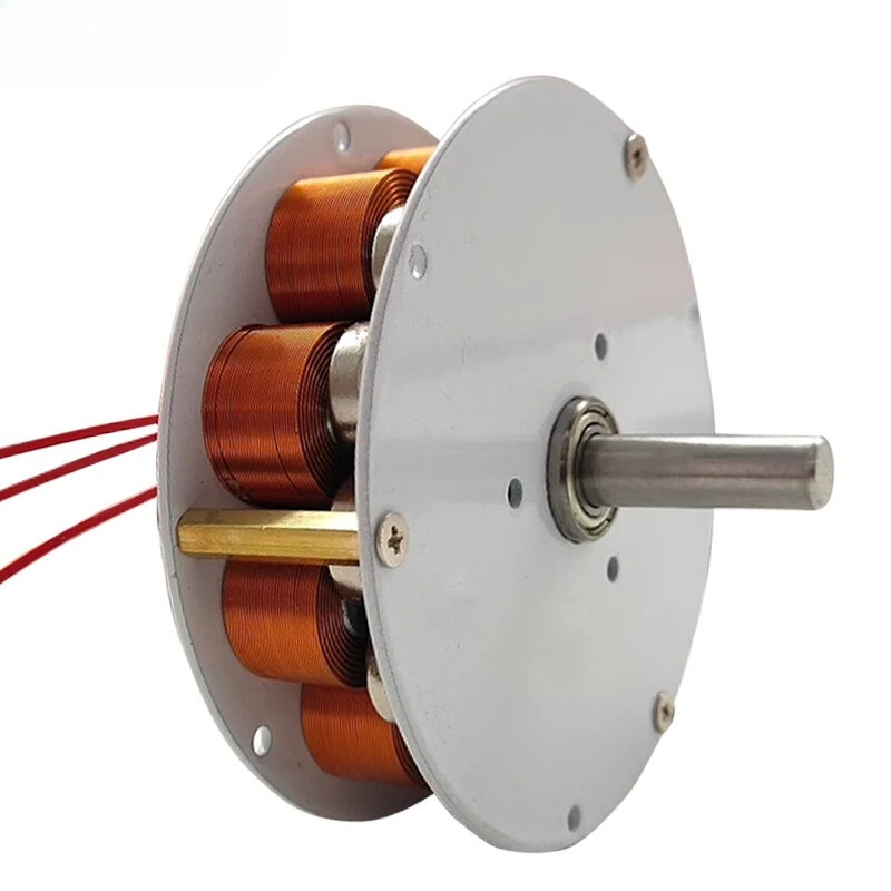 Miniature Disc-type Iron-core Generator – Low Speed – Three-phase AC Generator