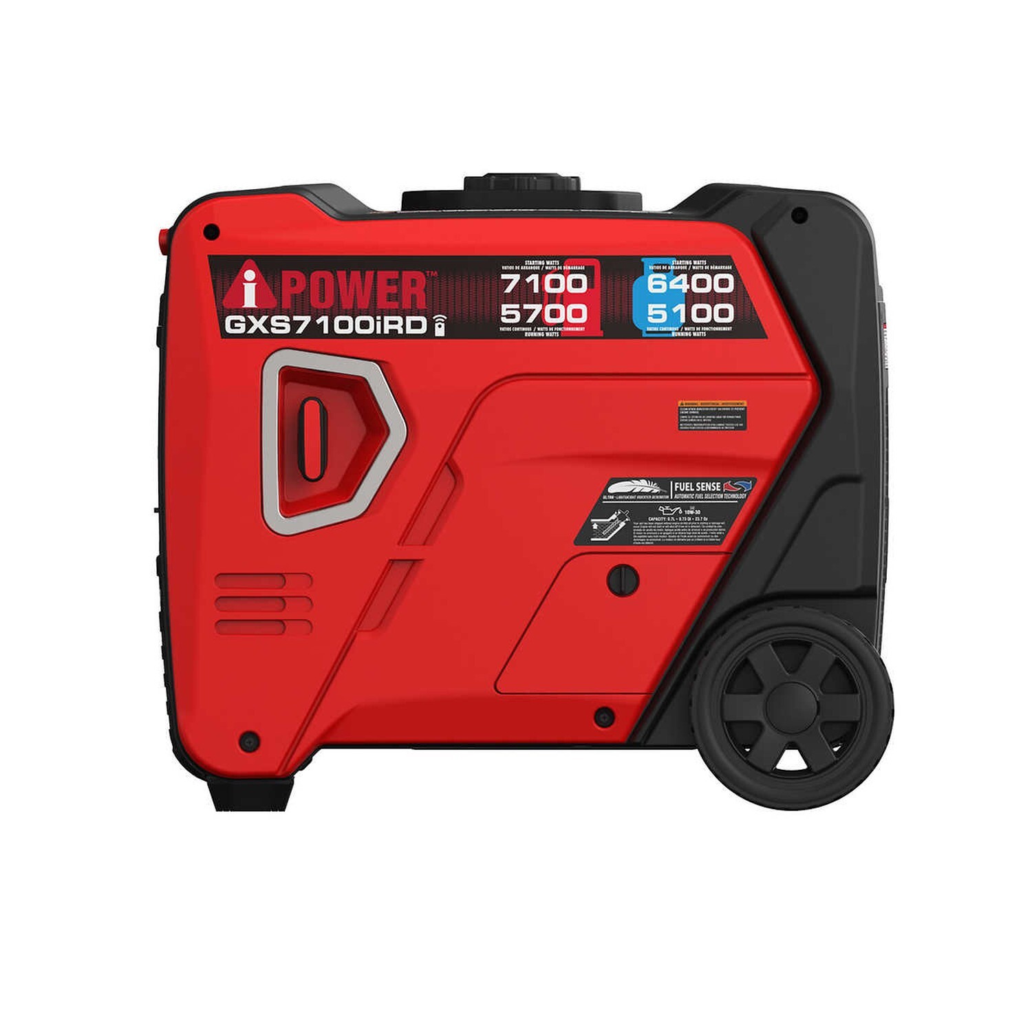 GENERATOR INVERTER PORTABLE HOME PROPANE DUAL FUEL GAS BACKUP A IPOWER 7100W NEW